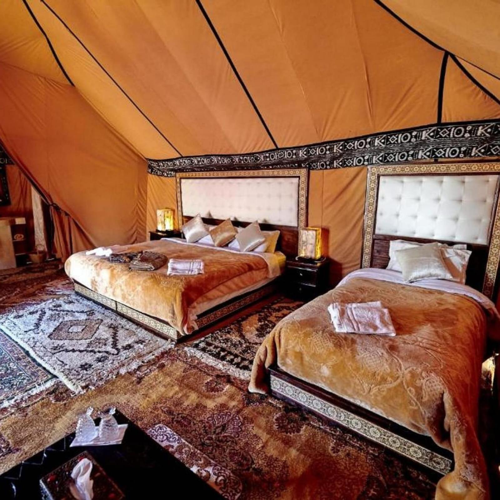 Family Luxury Glamping Hotell Merzouga Eksteriør bilde