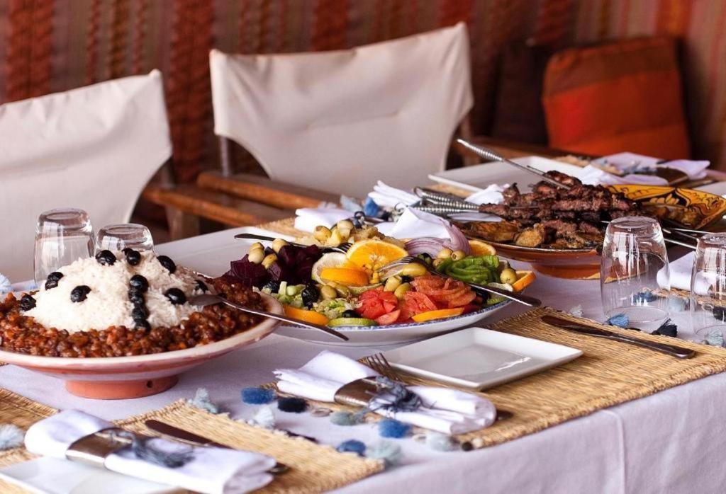Family Luxury Glamping Hotell Merzouga Eksteriør bilde
